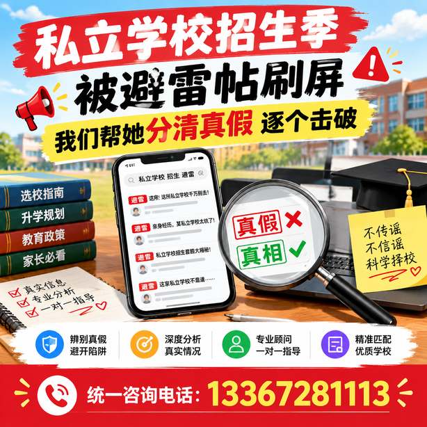 鹤壁小红书舆情合规处置：私立学校招生季被避雷帖刷屏，我们帮她分清真假逐个击破